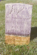Jacob Tompkins' Tombstone